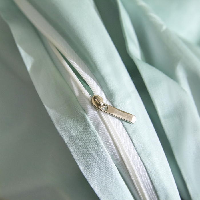 91家纺网 家纺一手货源 找家纺 欧乐蒂 2026新款亲肤棉提花四件套竹影系列 竹影-翠兰