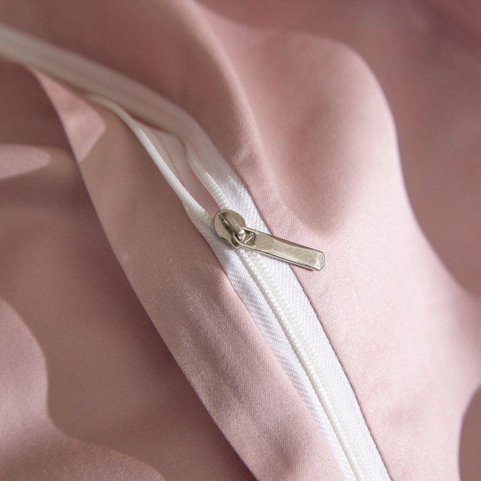 91家纺网 家纺一手货源 找家纺 欧乐蒂 2026新款亲肤棉提花四件套竹影系列 竹影-胭脂