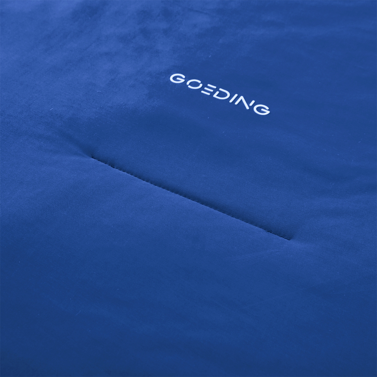 91家纺网 家纺一手货源 找家纺 雯豆家纺 2026春夏新品氨纶凉感床笠夹棉款床笠三件套床垫保护套 知夏-黛蓝