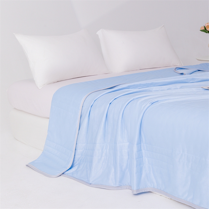 91家纺网 家纺一手货源 找家纺 （总）世爵家纺 2026新款凉感丝冰淇淋夏被纯色印花空调被直播跨境外贸爆款