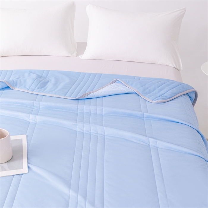 91家纺网 家纺一手货源 找家纺 （总）世爵家纺 2026新款凉感丝冰淇淋夏被纯色印花空调被直播跨境外贸爆款