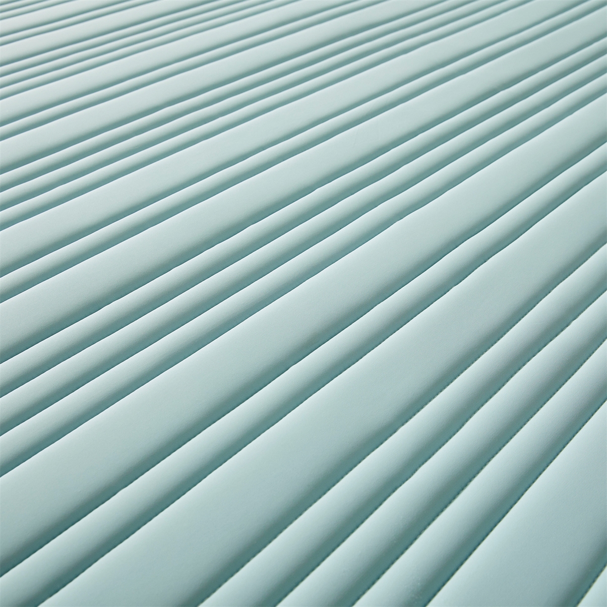 91家纺网 家纺一手货源 找家纺 雯豆家纺 2026春夏新品氨纶凉感床笠夹棉款床笠三件套床垫保护套 知夏-水绿