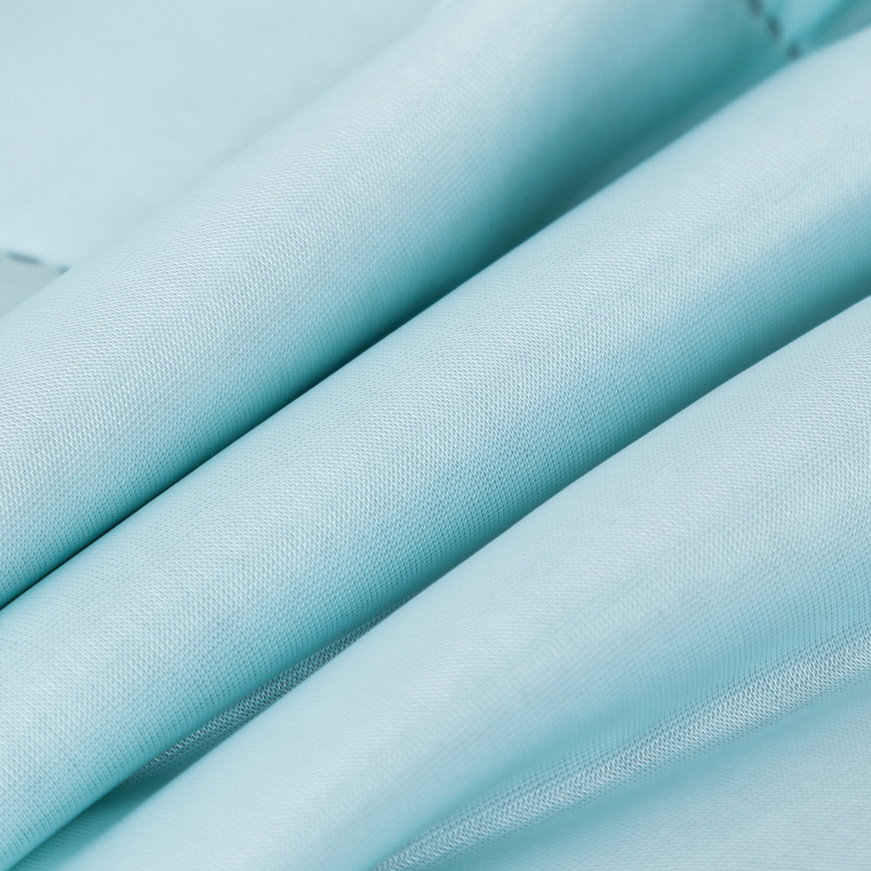 91家纺网 家纺一手货源 找家纺 畅销被业 2026新款凉感丝夏凉被夏被-大波浪 波浪格-浅绿