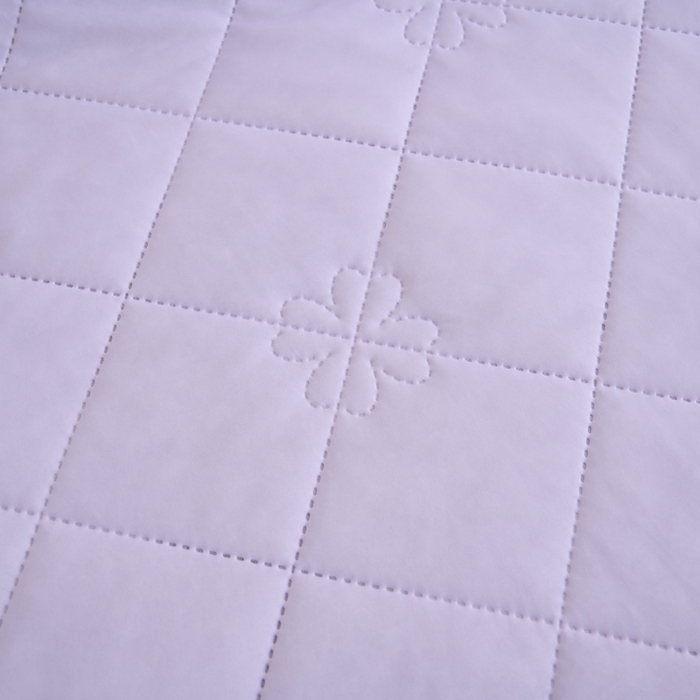 91家纺网 家纺一手货源 找家纺 畅销被业 2026新款跨境外贸凉感丝纯色压花夏被系列 魅紫