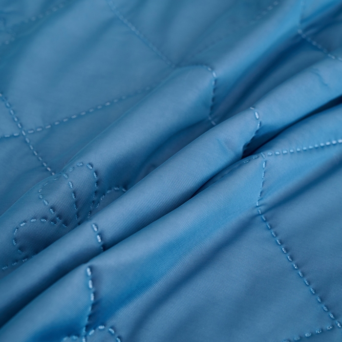 91家纺网 家纺一手货源 找家纺 畅销被业 2026新款跨境外贸凉感丝纯色压花夏被系列 湖蓝