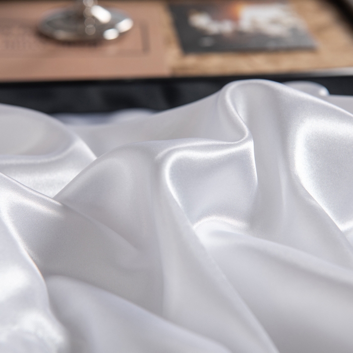 91家纺网 家纺一手货源 找家纺 畅销被业 2026新款仿真丝夏被夏凉被空调被（外贸跨境） 仿真丝-珍珠白色