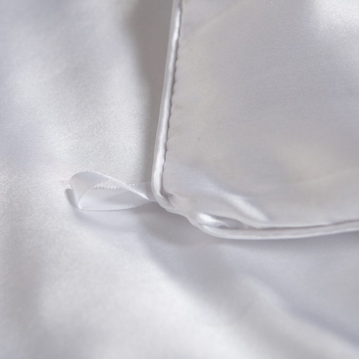 91家纺网 家纺一手货源 找家纺 畅销被业 2026新款仿真丝夏被夏凉被空调被（外贸跨境） 仿真丝-珍珠白色