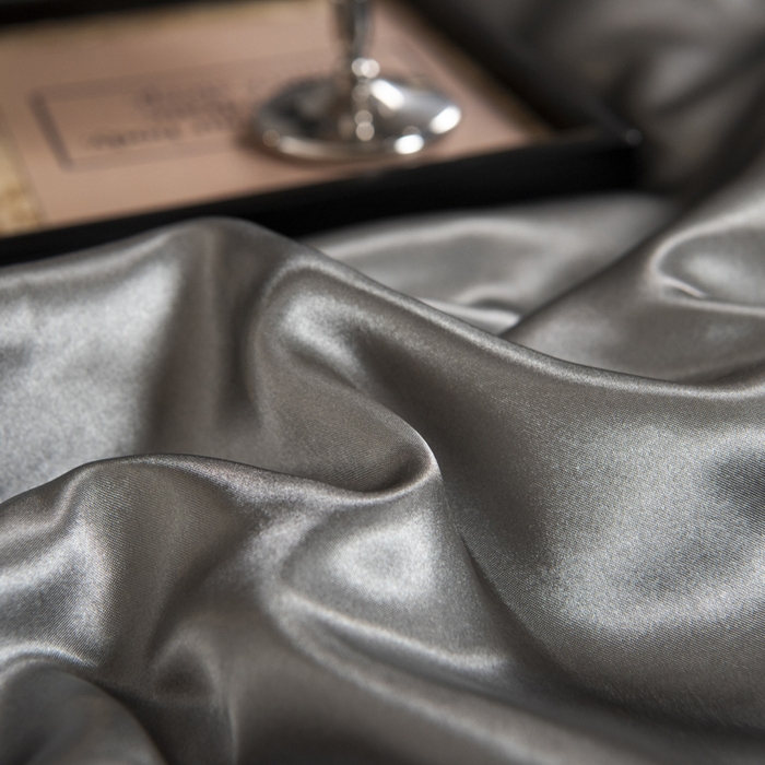 91家纺网 家纺一手货源 找家纺 畅销被业 2026新款仿真丝夏被夏凉被空调被（外贸跨境） 仿真丝-高级灰色