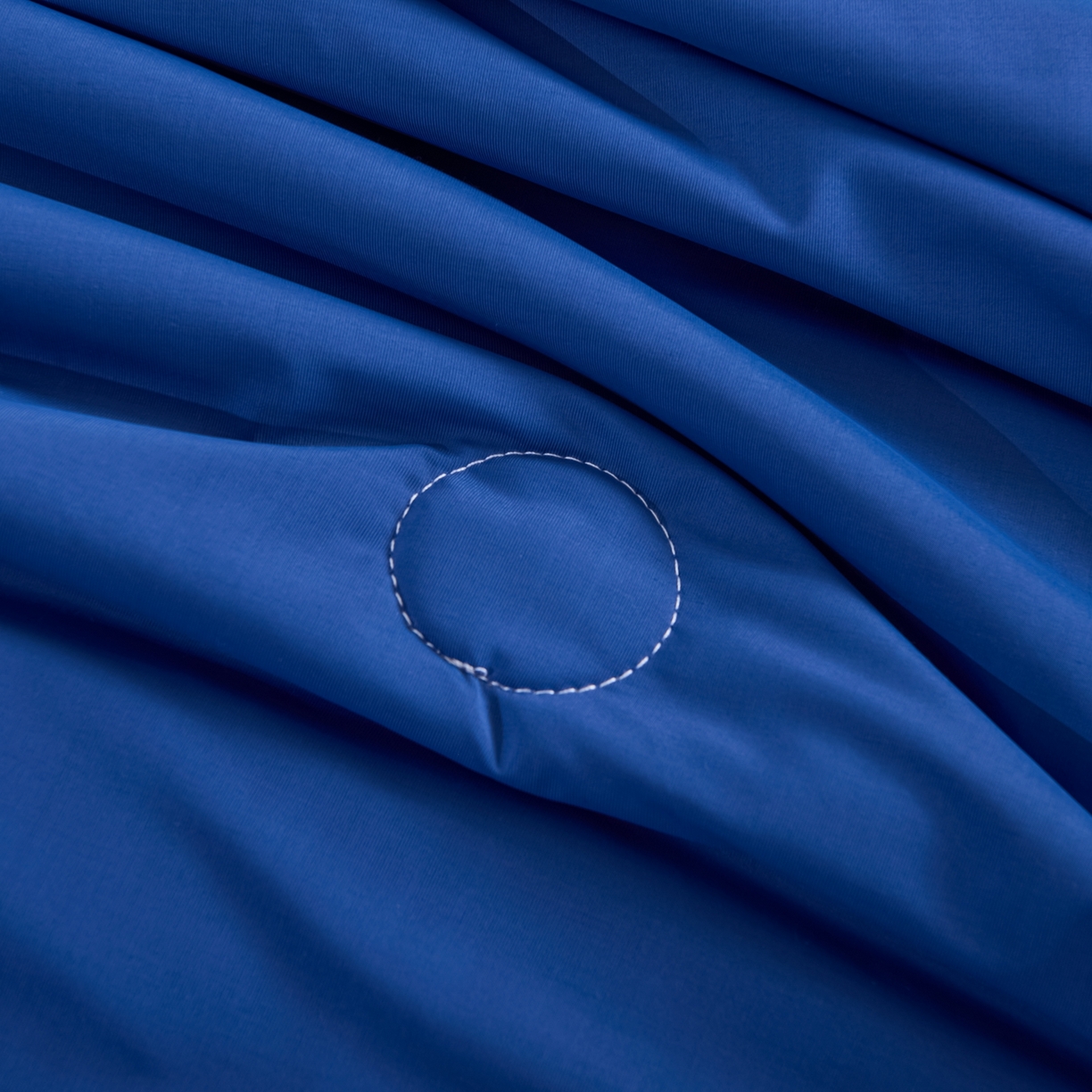 91家纺网 家纺一手货源 找家纺 苏羿家纺 2026春夏新款A类踩棉工艺凉感丝纯色夏被空调被夏凉被 被子被芯 浅蓝+深蓝