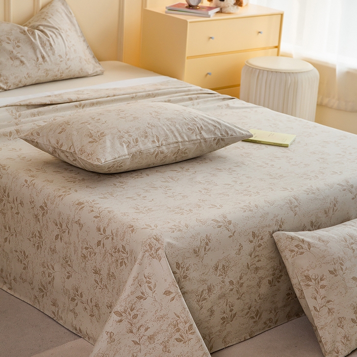 91家纺网 家纺一手货源 找家纺 慕尚家纺 2026新款全棉纯棉老粗布凉席席子 风雅