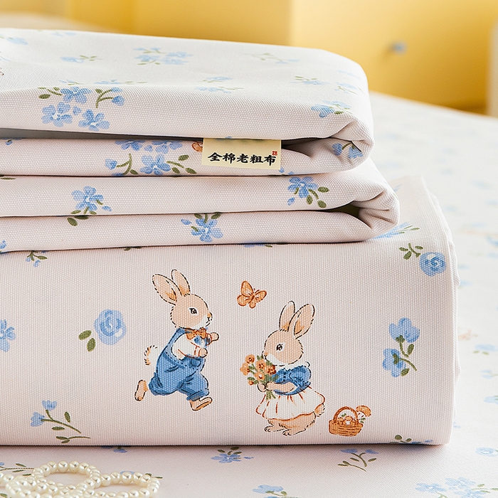 91家纺网 家纺一手货源 找家纺 （总）慕尚家纺 2026新款全棉纯棉老粗布凉席席子