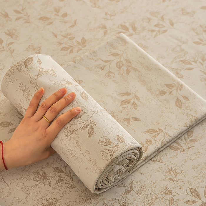 91家纺网 家纺一手货源 找家纺 慕尚家纺 2026新款全棉纯棉老粗布凉席席子 风雅