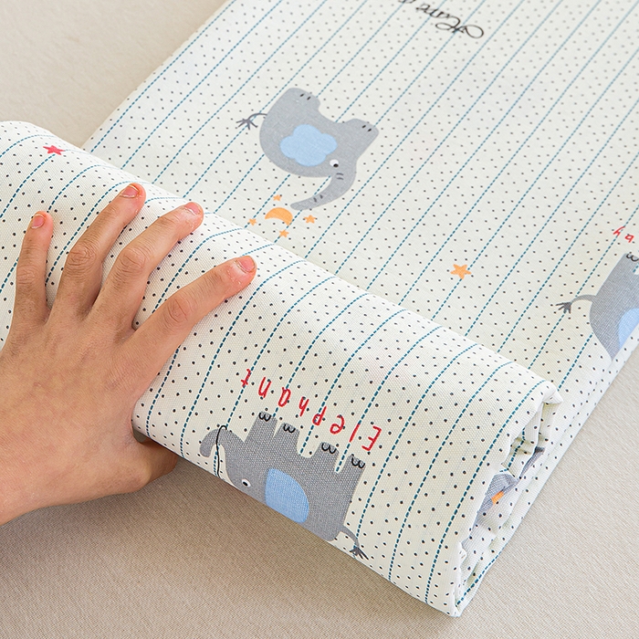 91家纺网 家纺一手货源 找家纺 慕尚家纺 2026新款全棉纯棉老粗布凉席席子 星象小馆