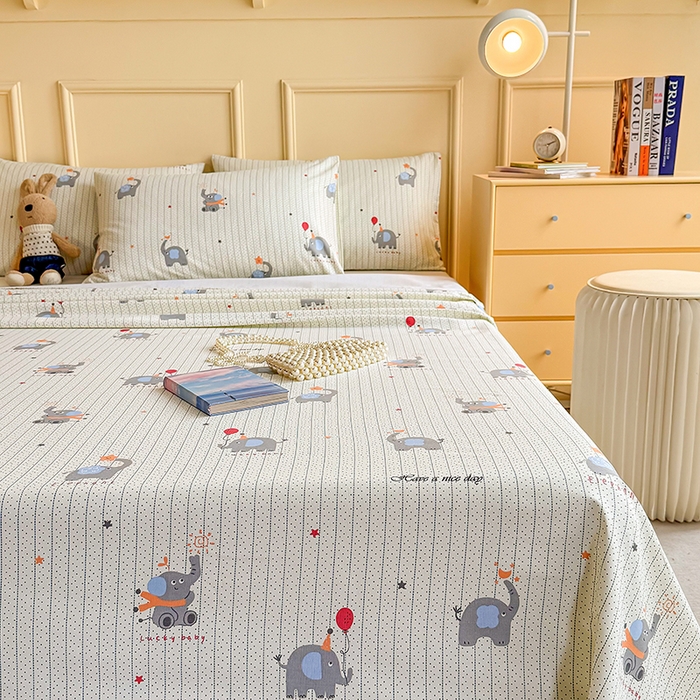 91家纺网 家纺一手货源 找家纺 慕尚家纺 2026新款全棉纯棉老粗布凉席席子 星象小馆