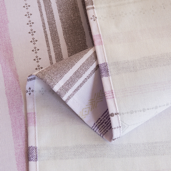 91家纺网 家纺一手货源 找家纺 慕尚家纺 2026新款全棉纯棉老粗布凉席席子 拾光-紫