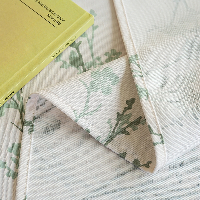 91家纺网 家纺一手货源 找家纺 慕尚家纺 2026新款全棉纯棉老粗布凉席席子 花枝漫语-绿