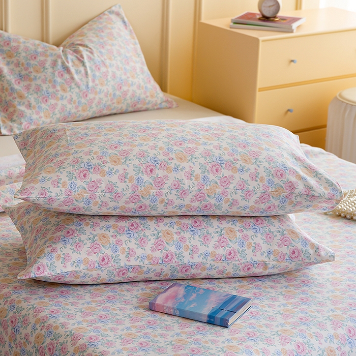 91家纺网 家纺一手货源 找家纺 慕尚家纺 2026新款全棉纯棉老粗布凉席席子 花满蹊