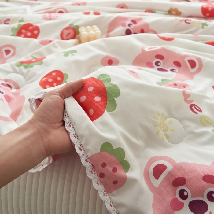 91家纺网 家纺一手货源 找家纺 （总）畅销被业 2026新款A类水洗棉印花夏被空调被夏凉被