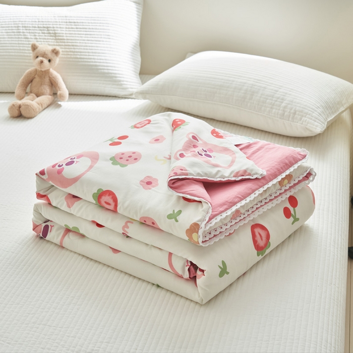 （总）畅销被业 2026新款A类水洗棉印花夏被空调被夏凉被