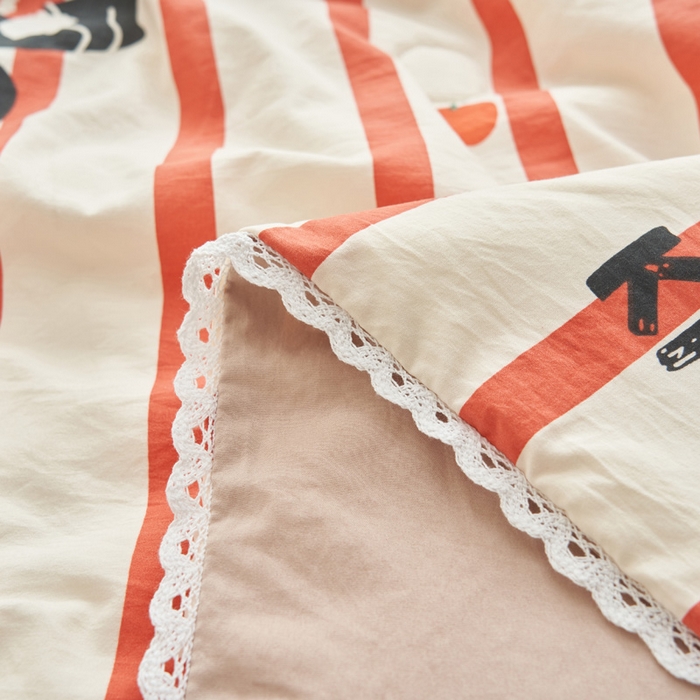 91家纺网 家纺一手货源 找家纺 畅销被业 2026新款A类水洗棉印花夏被空调被夏凉被 煤球小猫