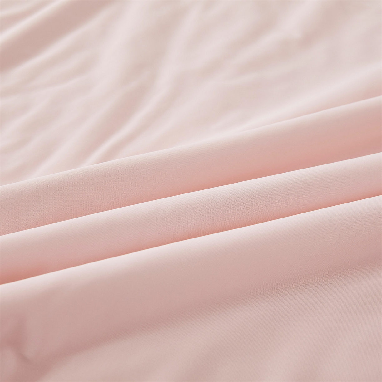 91家纺网 家纺一手货源 找家纺 雯豆家纺 2026春夏新款氨纶凉感丝床笠夏被四件套0.28凉感值空调被子被芯 知夏-粉