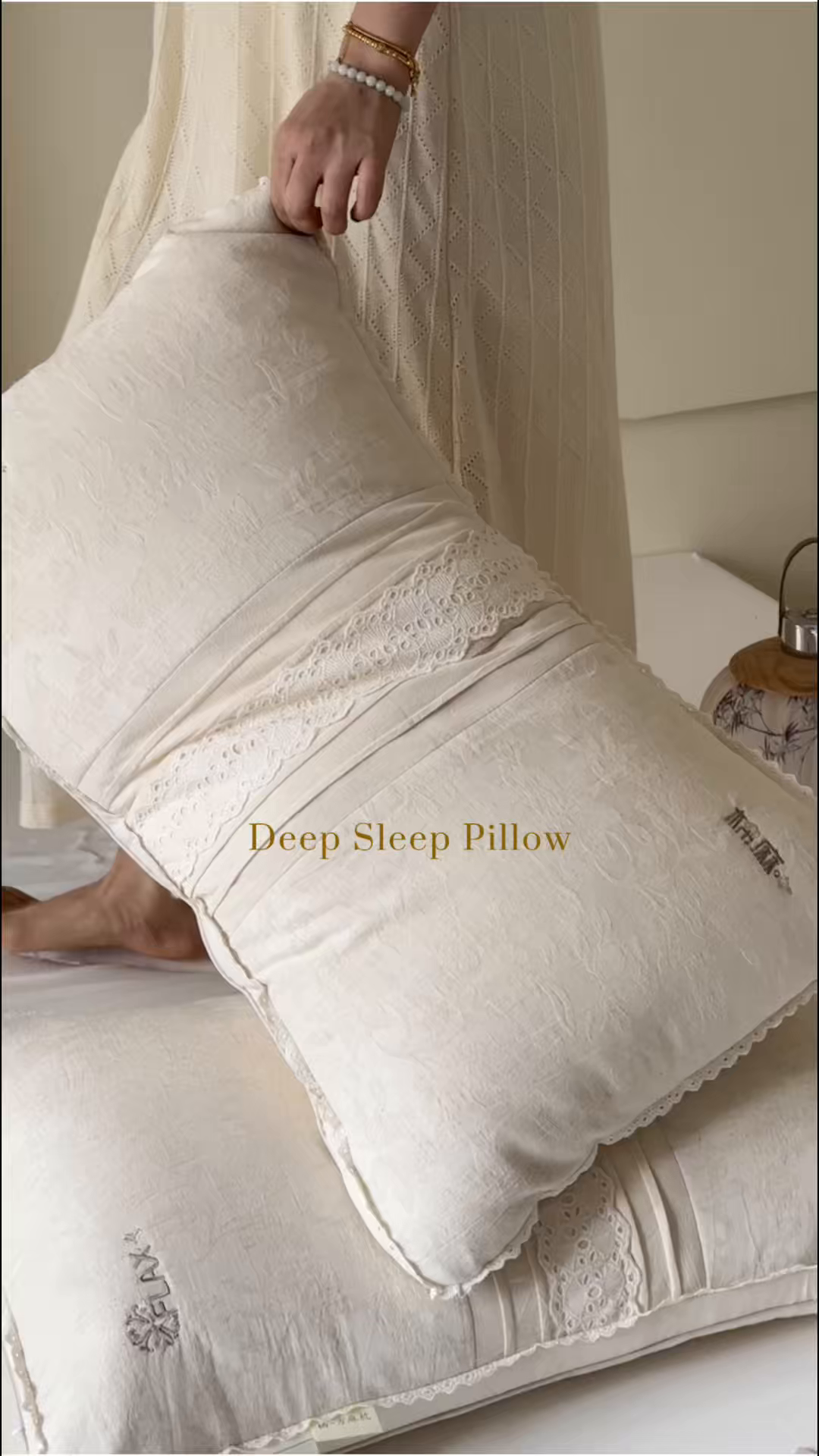 91家纺网 家纺一手货源 找家纺 （总）伟邦家纺 2026新款韩式立体棉麻酒店枕