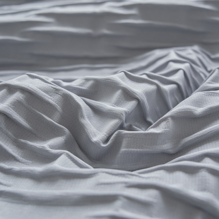 91家纺网 家纺一手货源 找家纺 畅销被业 2026新款泡泡纱水洗棉夏被四件套 被子被芯 泡泡纱-情调灰