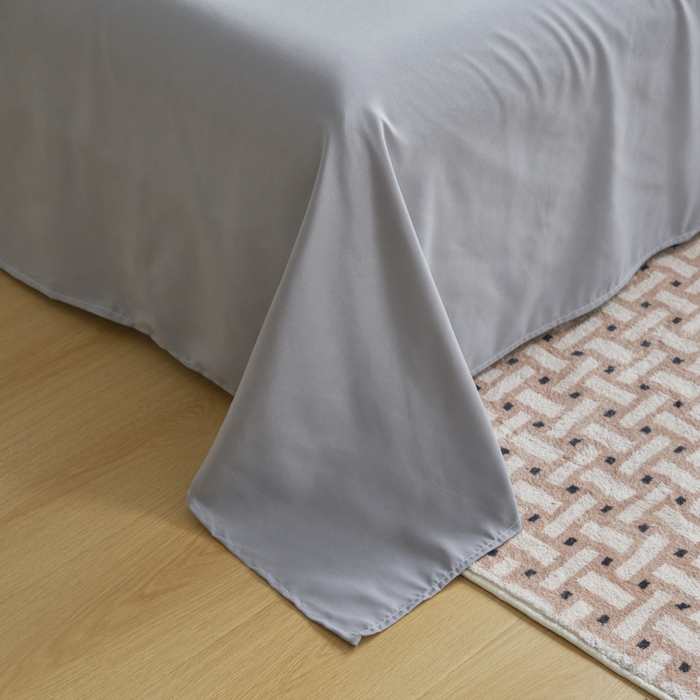 91家纺网 家纺一手货源 找家纺 畅销被业 2026新款泡泡纱水洗棉夏被四件套 被子被芯 泡泡纱-情调灰