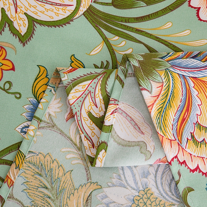 91家纺网 家纺一手货源 找家纺 博弈家纺   2026新款亲肤舒适原棉老粗布床单凉席三件套系列 花满园