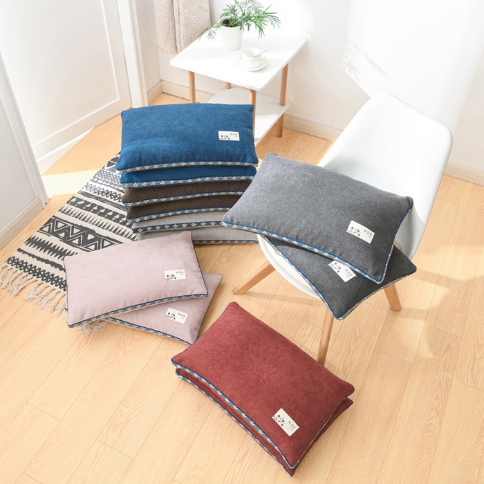 91家纺网 家纺一手货源 找家纺 （总）仁宇枕业 2026新款麻绒大号小号全荞麦枕头枕芯