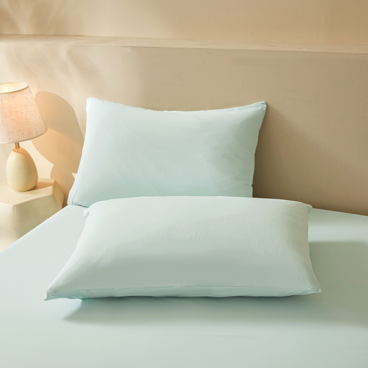 91家纺网 家纺一手货源 找家纺 晓时候 2026新款大豆纤维夏凉被仿锦氨凉感夏被烫钻空调被被子被芯 清新蓝