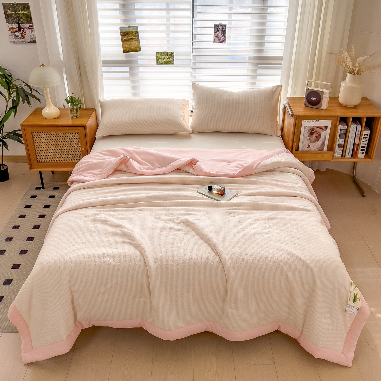 91家纺网 家纺一手货源 找家纺 （总）斯尔顿 2026新款莫兰迪系列夏凉被