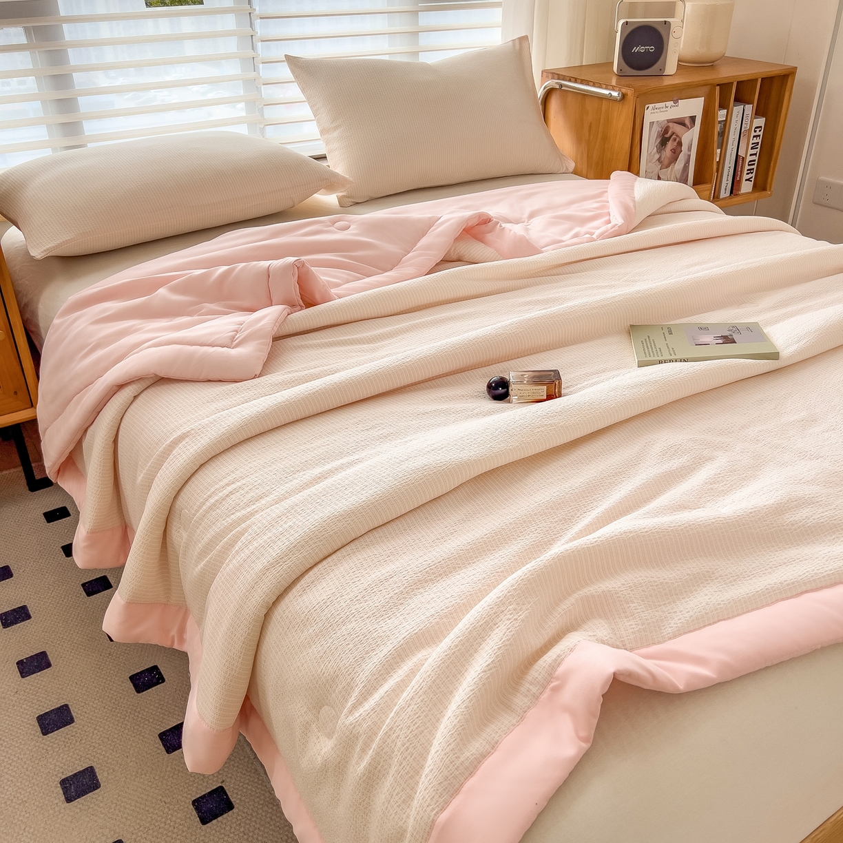 91家纺网 家纺一手货源 找家纺 （总）斯尔顿 2026新款莫兰迪系列夏凉被