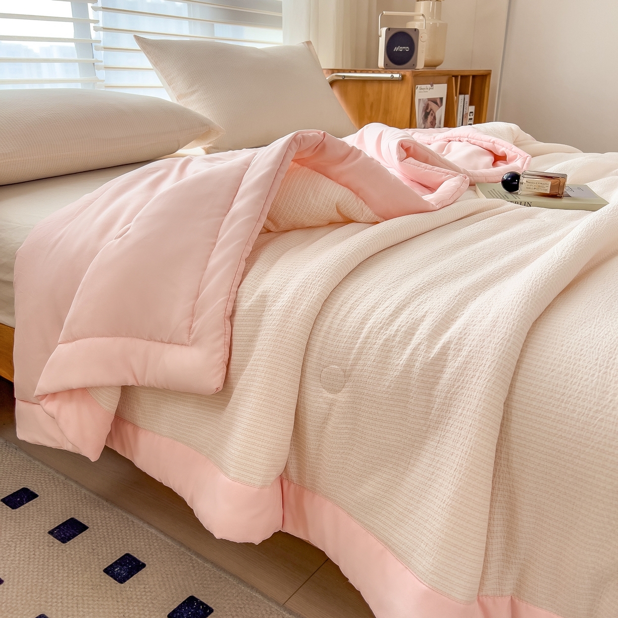 91家纺网 家纺一手货源 找家纺 （总）斯尔顿 2026新款莫兰迪系列夏凉被