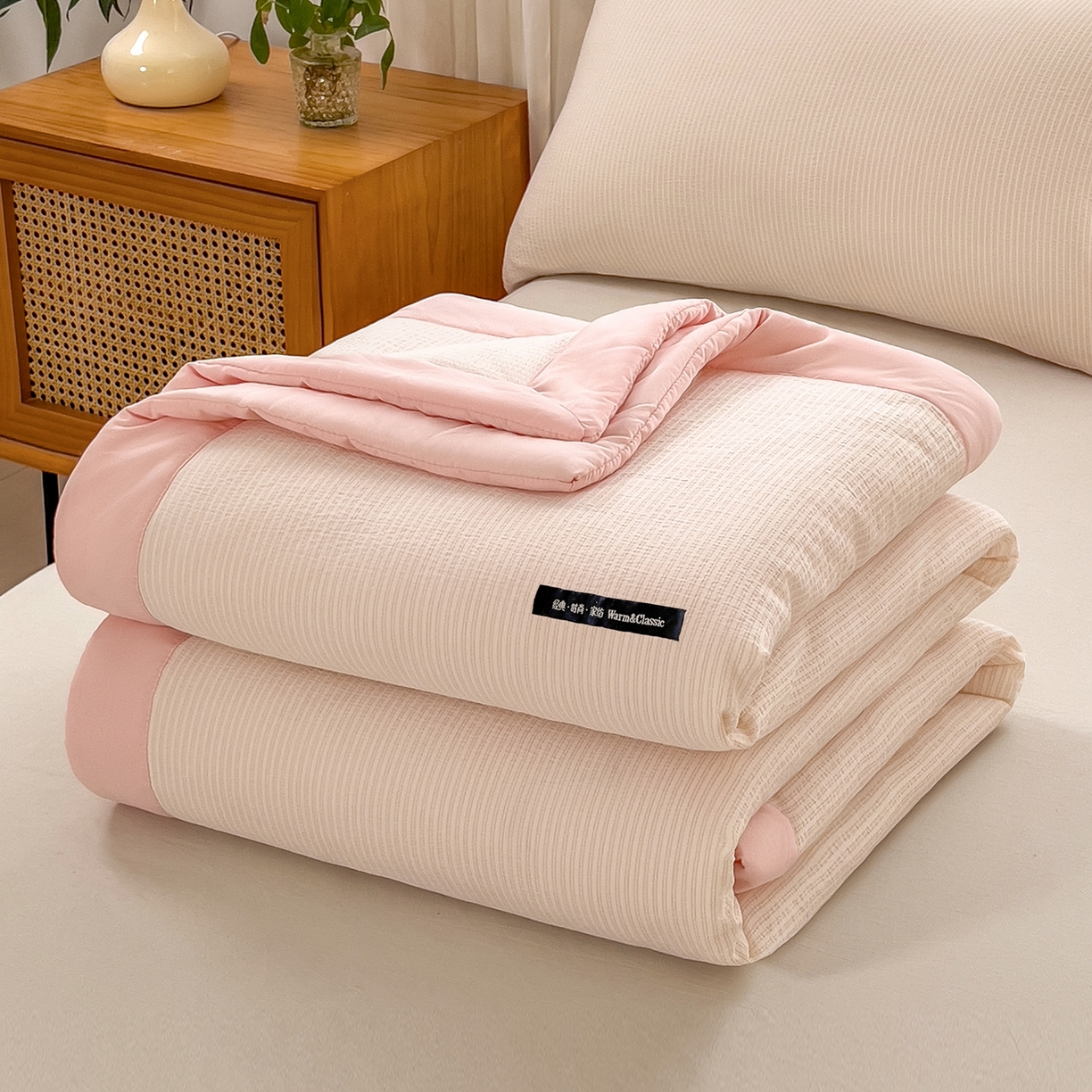 91家纺网 家纺一手货源 找家纺 （总）斯尔顿 2026新款莫兰迪系列夏凉被