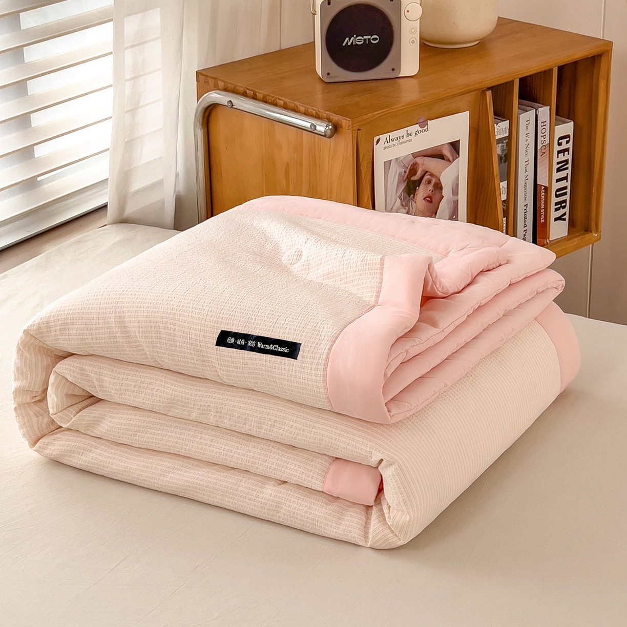 91家纺网 家纺一手货源 找家纺 （总）斯尔顿 2026新款莫兰迪系列夏凉被