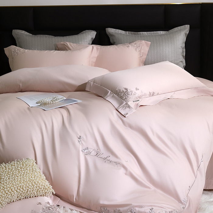 91家纺网 家纺一手货源 找家纺 （总）诗黛尔 2026春夏新品 艾能棉刺绣 嘉伯丽尔系列