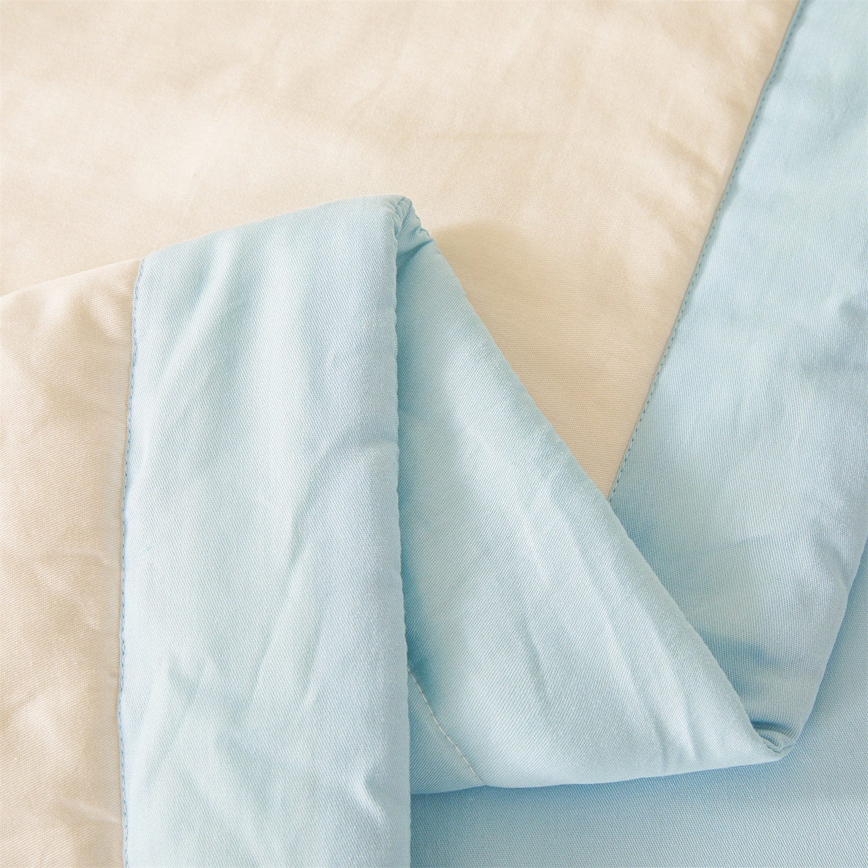 91家纺网 家纺一手货源 找家纺 （总）晓时候 2026新款纯色100%里外全棉新疆棉花被纯棉夏凉被空调被夏被四件套被子被芯