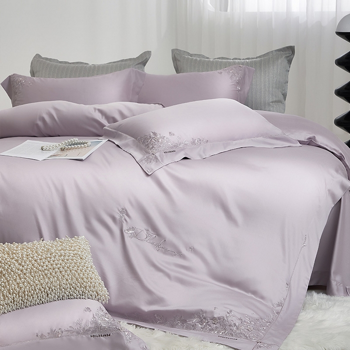 诗黛尔 2026春夏新品 艾能棉刺绣 嘉伯丽尔系列 嘉伯丽尔-茉莉紫