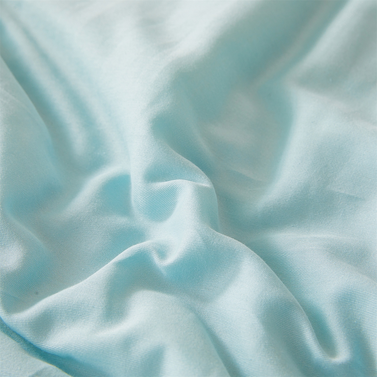 91家纺网 家纺一手货源 找家纺 晓时候 2026新款纯色100%里外全棉新疆棉花被纯棉夏凉被空调被夏被四件套被子被芯 里外全棉-天空蓝拼黄