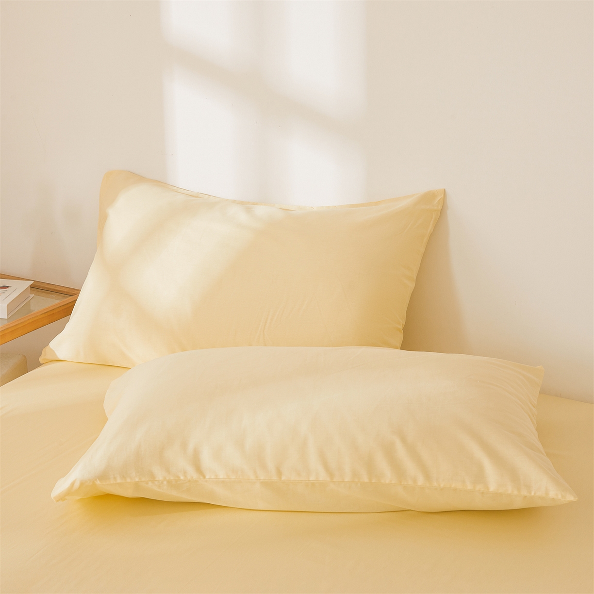 91家纺网 家纺一手货源 找家纺 晓时候 2026新款纯色100%里外全棉新疆棉花被纯棉夏凉被空调被夏被四件套被子被芯 里外全棉-天空蓝拼黄