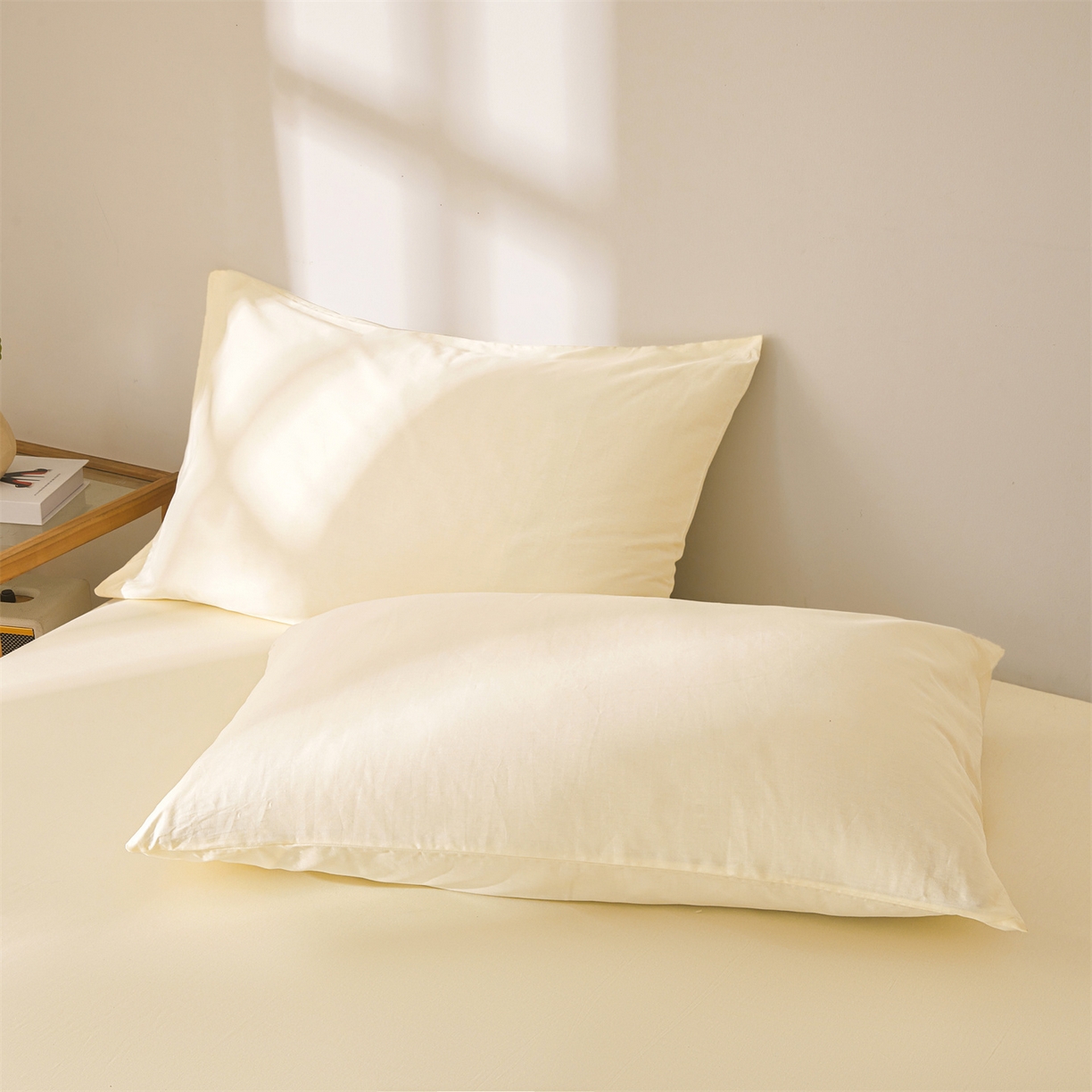 91家纺网 家纺一手货源 找家纺 晓时候 2026新款纯色100%里外全棉新疆棉花被纯棉夏凉被空调被夏被四件套被子被芯 里外全棉-月光白