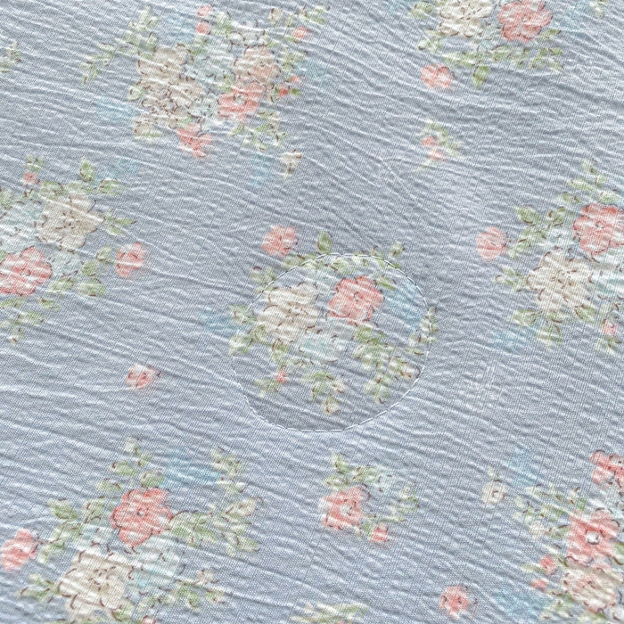 91家纺网 家纺一手货源 找家纺 爱屋及屋 2026春夏新款小清新双层纱宽包边棉花夏被夏凉被空调被 繁花-蓝