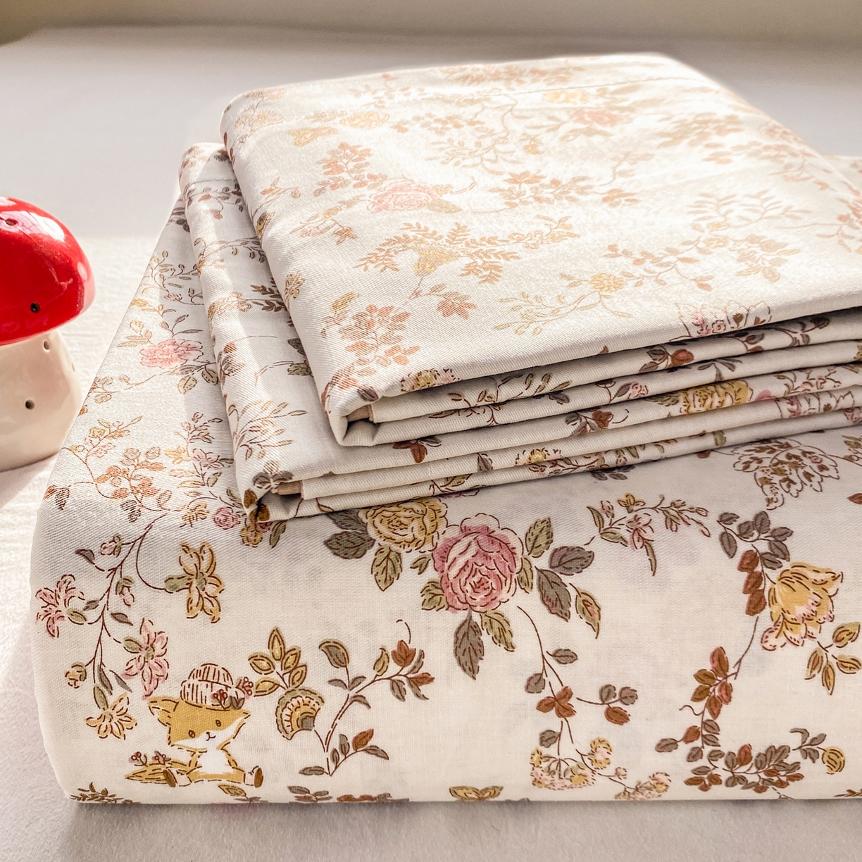 91家纺网 家纺一手货源 找家纺 （总）女子家纺 2026新款全棉纯棉印花花卉款床单单品床单单件