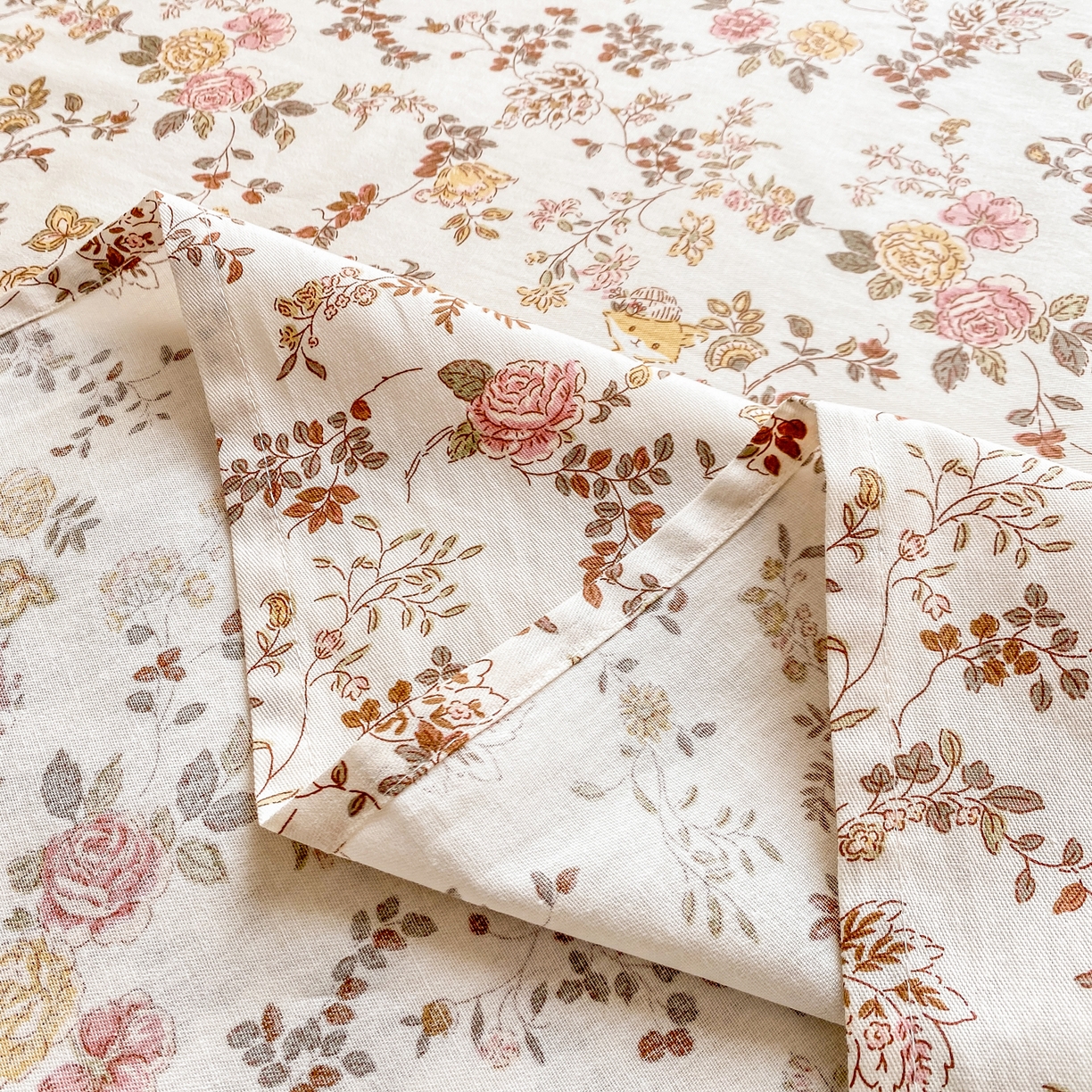 91家纺网 家纺一手货源 找家纺 （总）女子家纺 2026新款全棉纯棉印花花卉款床单单品床单单件