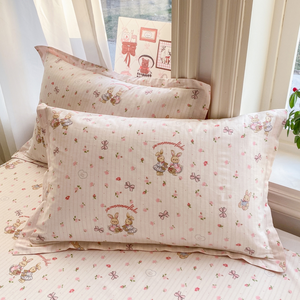 91家纺网 家纺一手货源 找家纺 女子家纺 2026新款全棉纯棉印花花卉款床单单品床单单件 甜蜜纪念日