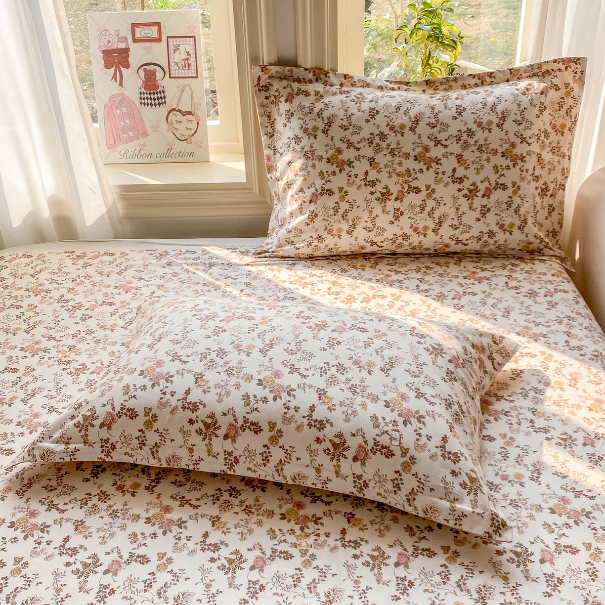 91家纺网 家纺一手货源 找家纺 （总）女子家纺 2026新款全棉纯棉印花花卉款床单单品床单单件