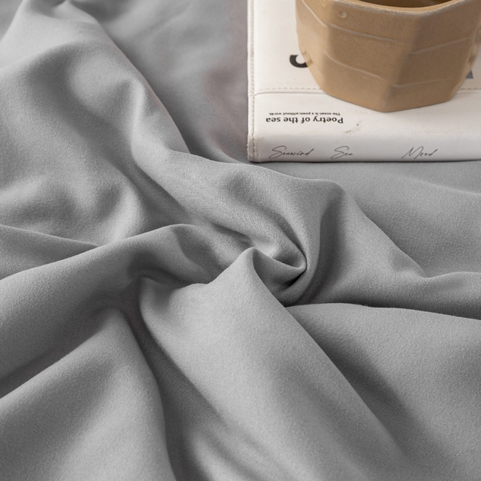 91家纺网 家纺一手货源 找家纺 憨豆家纺 2026春夏新款 水洗棉纯色双拼棉花被夏凉被空调被（常年有货款） 棉朵-简约灰