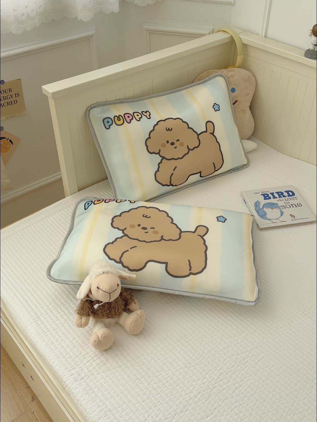 91家纺网 家纺一手货源 找家纺 （总）丽美人家纺 2026新款柔软亲肤儿童冰丝枕套