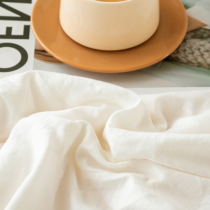 91家纺网 家纺一手货源 找家纺 憨豆家纺 2026春夏新款 水洗棉纯色双拼棉花被夏凉被空调被（常年有货款） 棉朵-浅粉白